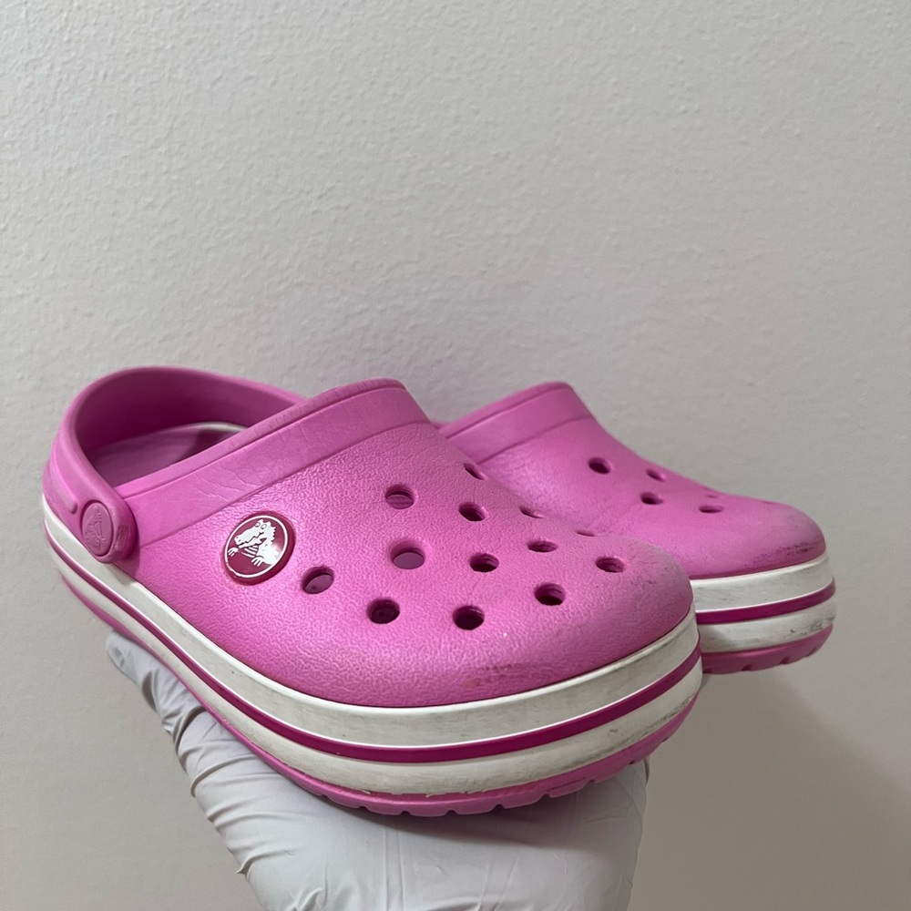 CROCS Kids Pink Water Shoes